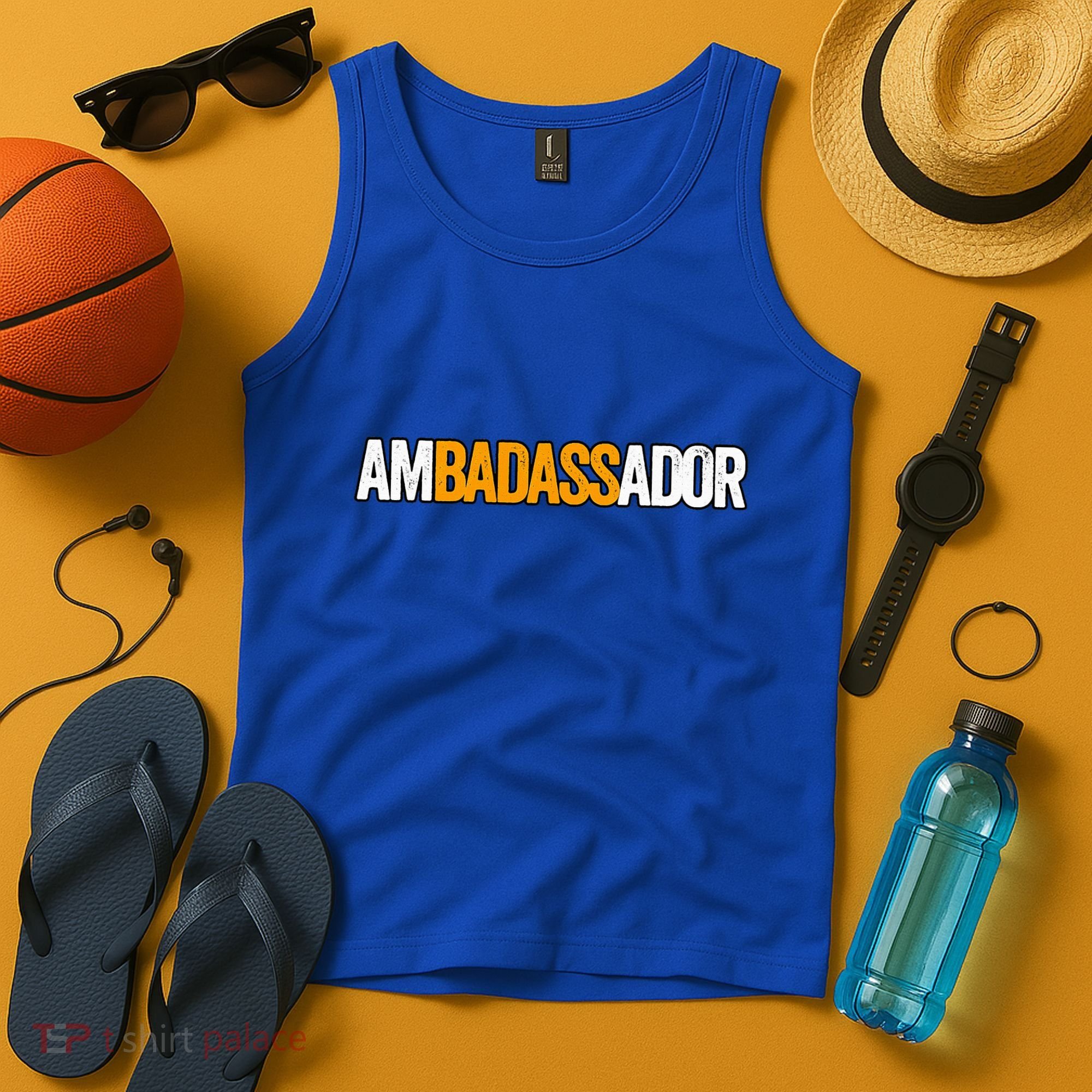 Ambadassador Subtle Ambassador Warehouse Associate Swagazon Tank Top