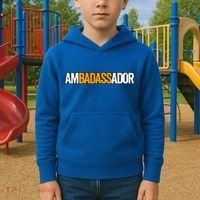 Ambadassador Subtle Ambassador Warehouse Associate Swagazon Kids Hoodie thumb 2