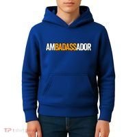 Ambadassador Subtle Ambassador Warehouse Associate Swagazon Kids Hoodie thumb 4