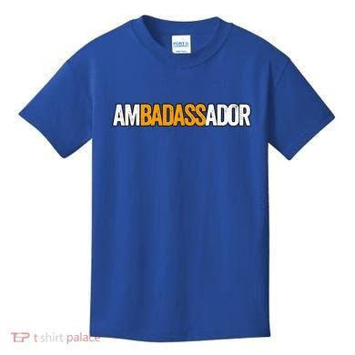 Ambadassador Subtle Ambassador Warehouse Associate Swagazon Kids T-Shirt