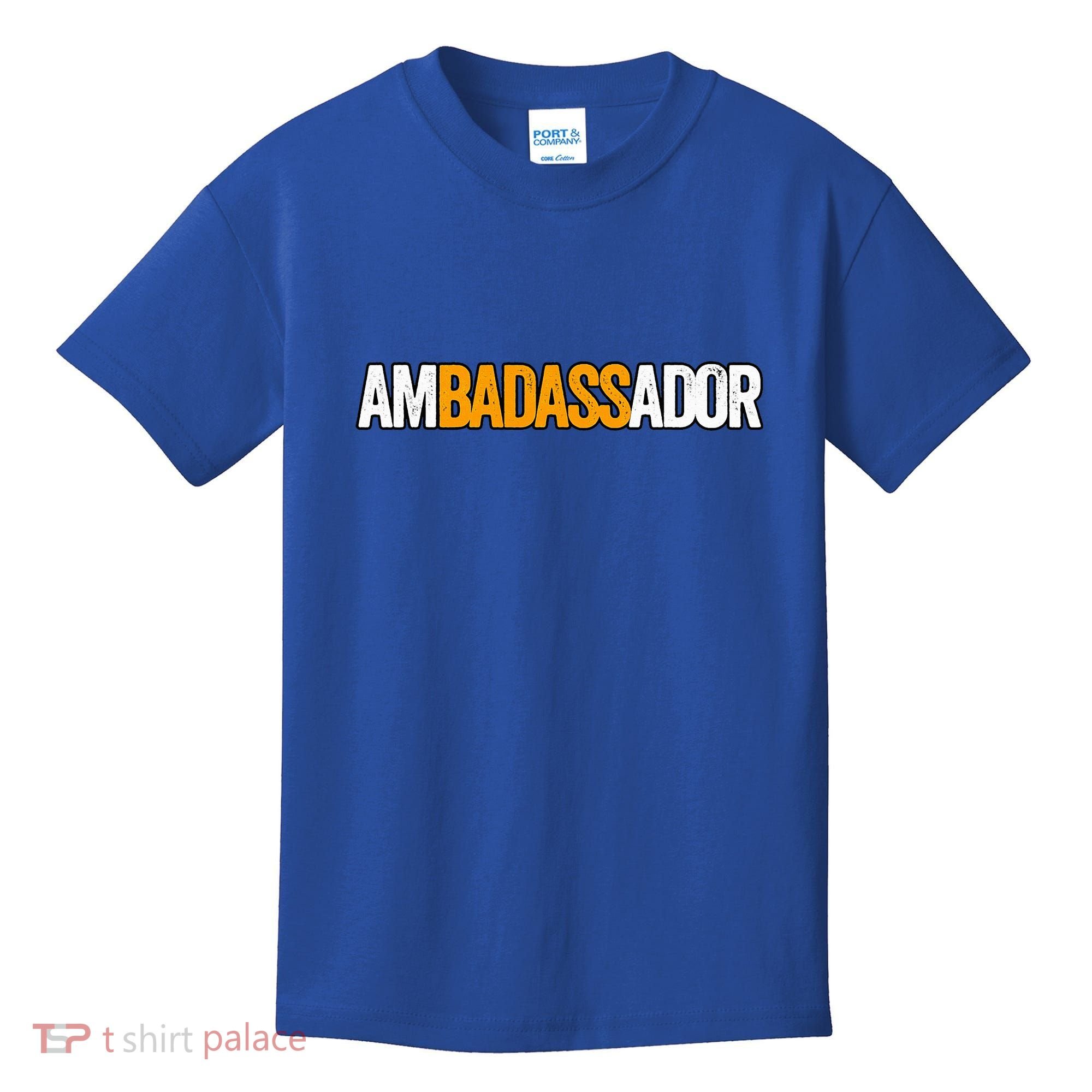 Ambadassador Subtle Ambassador Warehouse Associate Swagazon Kids T-Shirt
