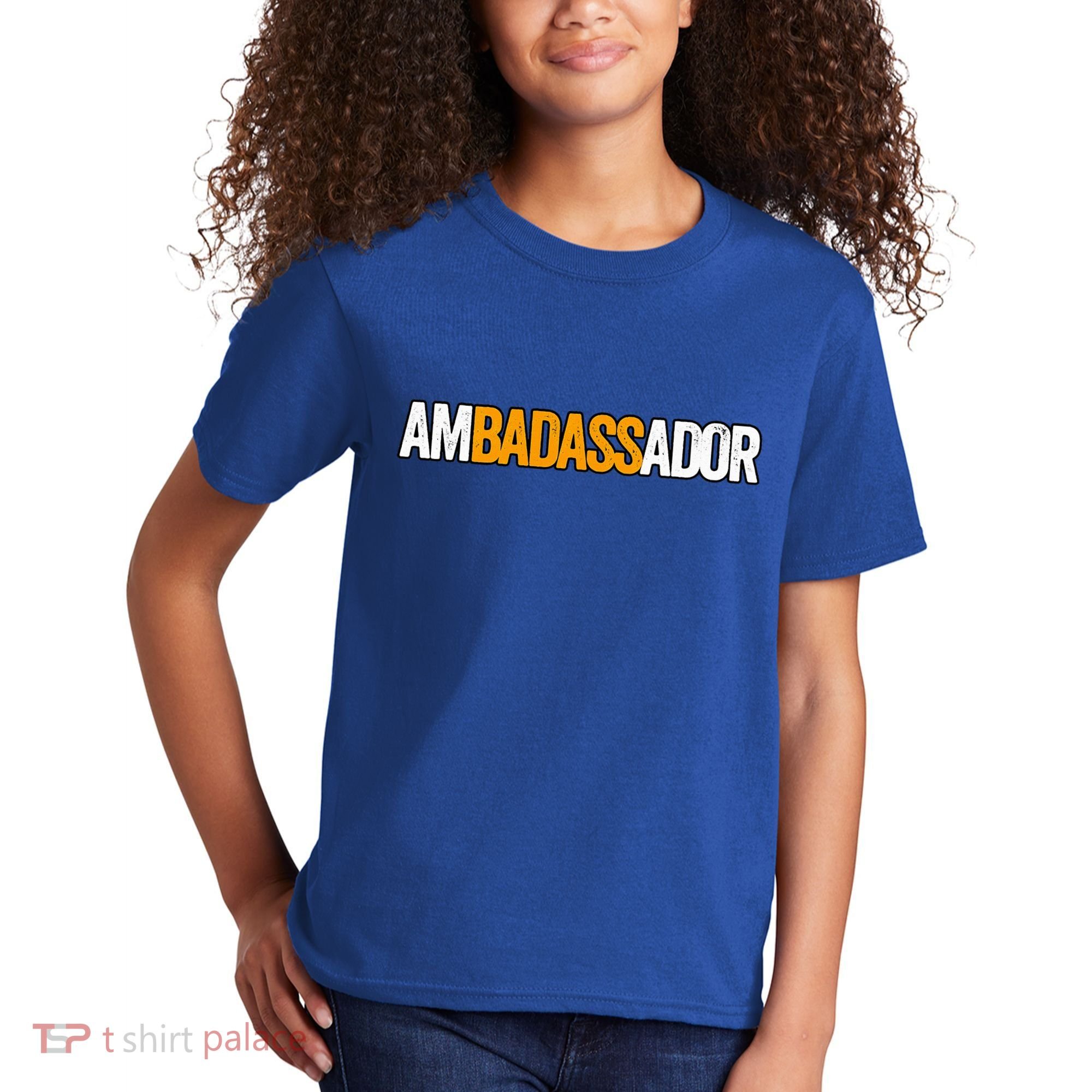 Ambadassador Subtle Ambassador Warehouse Associate Swagazon Kids T-Shirt