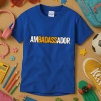 Ambadassador Subtle Ambassador Warehouse Associate Swagazon Kids T-Shirt thumb 3