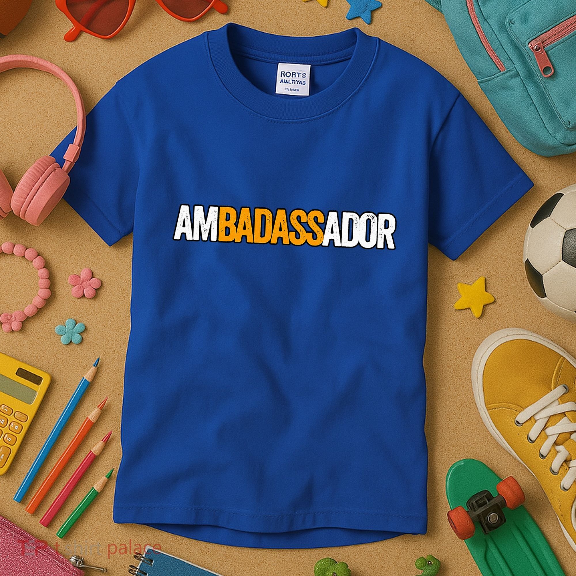 Ambadassador Subtle Ambassador Warehouse Associate Swagazon Kids T-Shirt