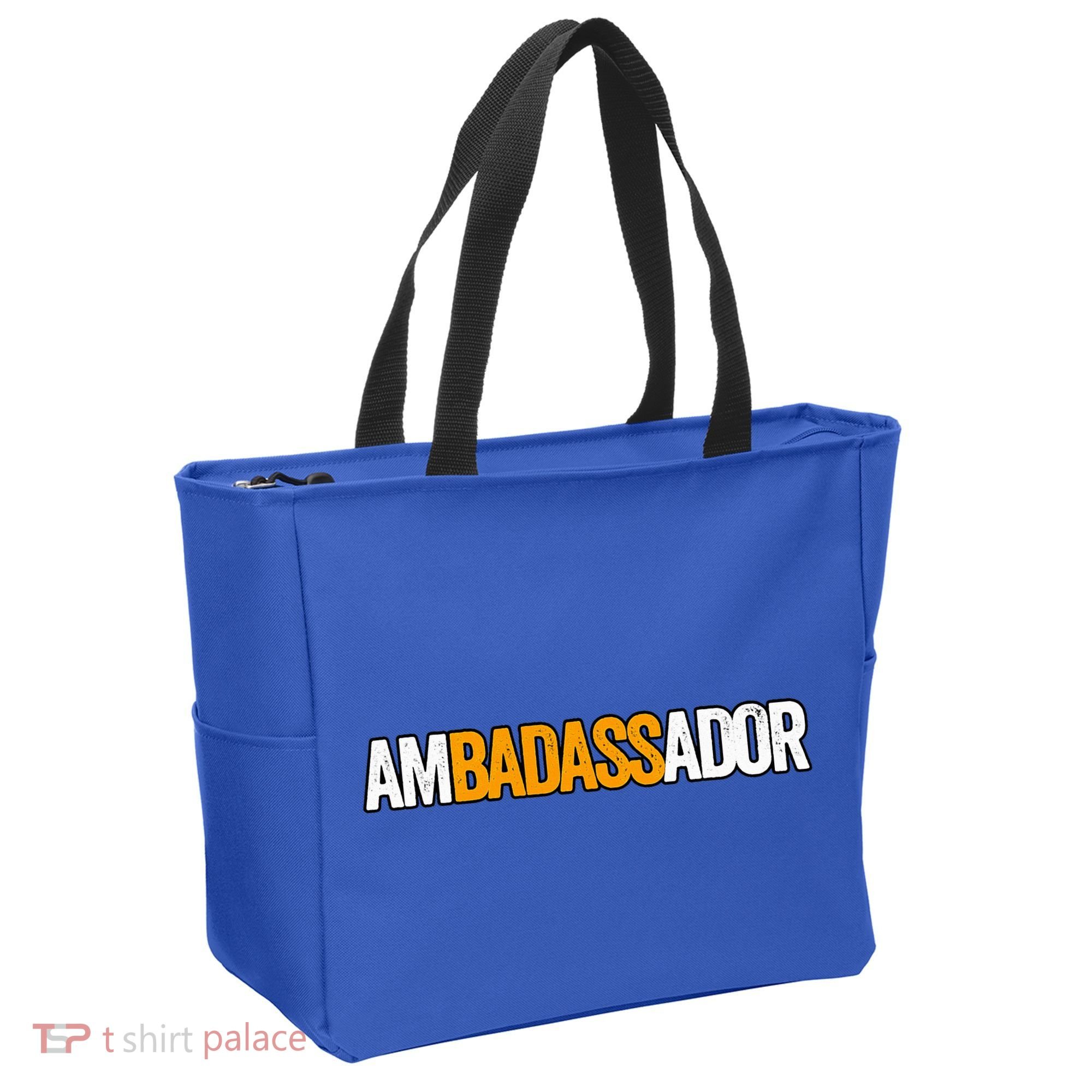 Ambadassador Subtle Ambassador Warehouse Associate Swagazon Tote Bag