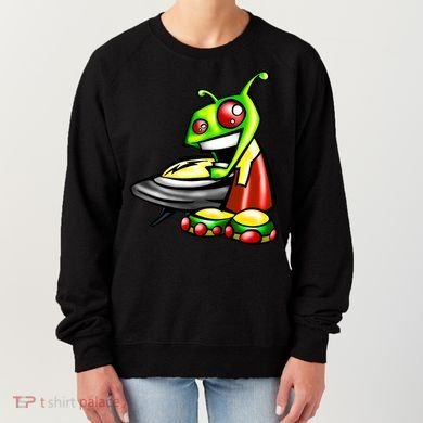 Alien & Saucer Women's Sweatshirt