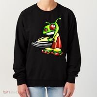 Alien & Saucer Women's Sweatshirt thumb 0