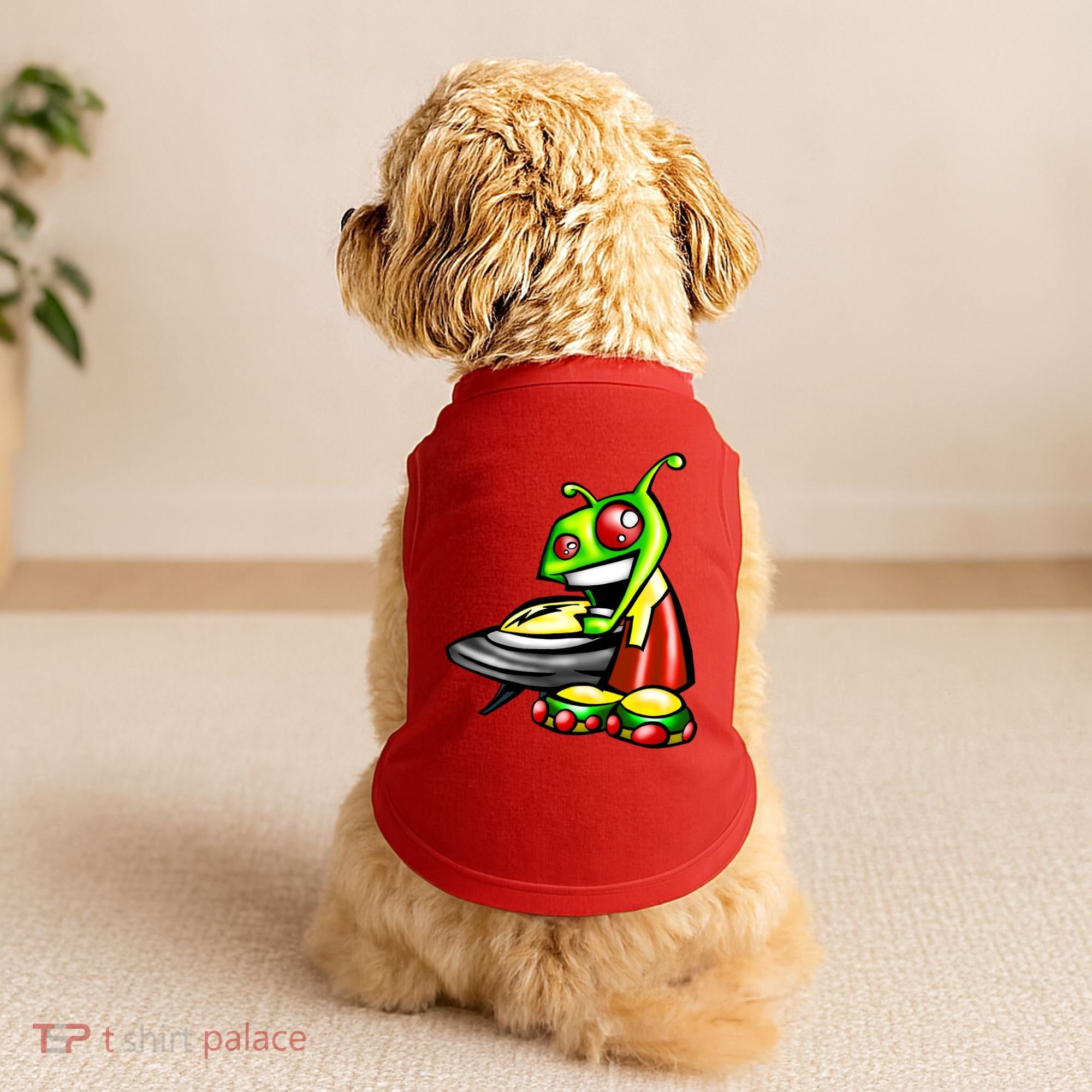 Alien & Saucer Doggie Tank