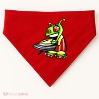 Alien & Saucer USA-Made Doggie Bandana thumb 0