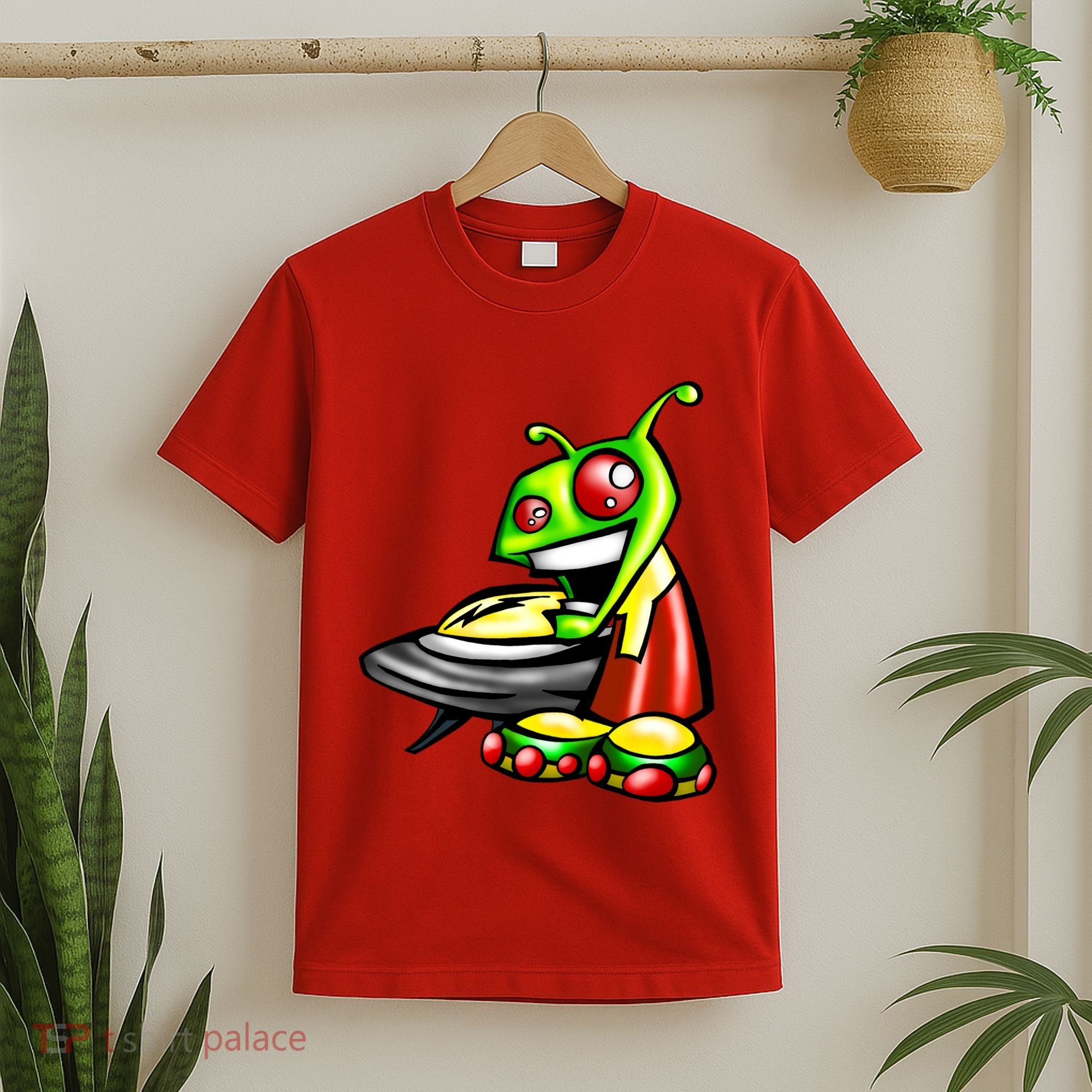 Alien & Saucer T-Shirt