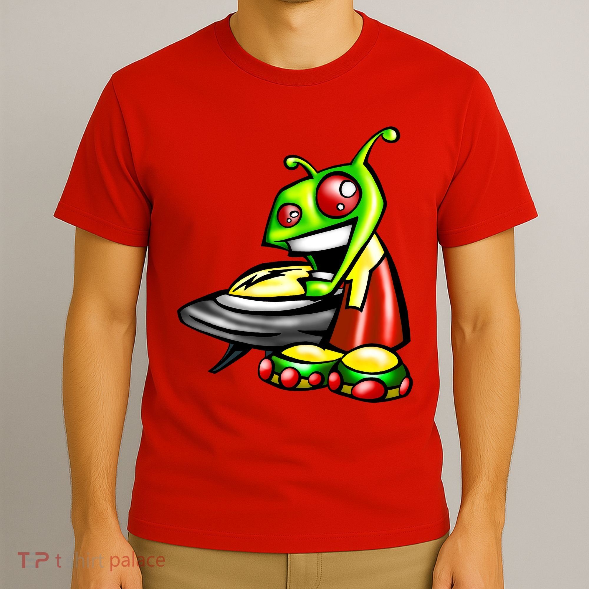 Alien & Saucer T-Shirt