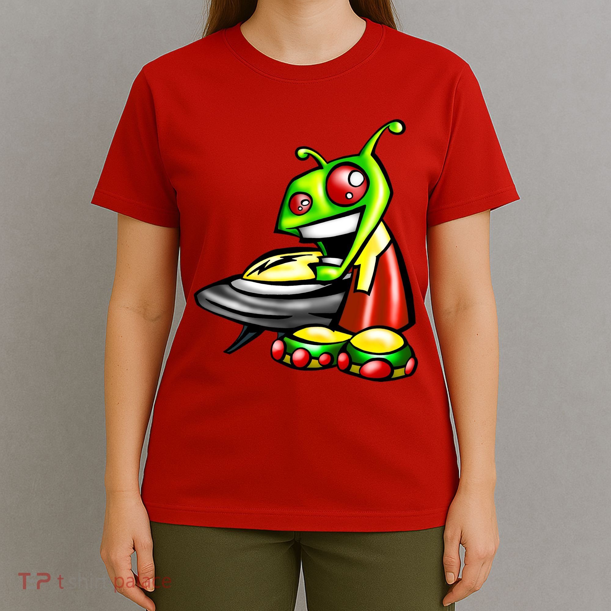 Alien & Saucer T-Shirt