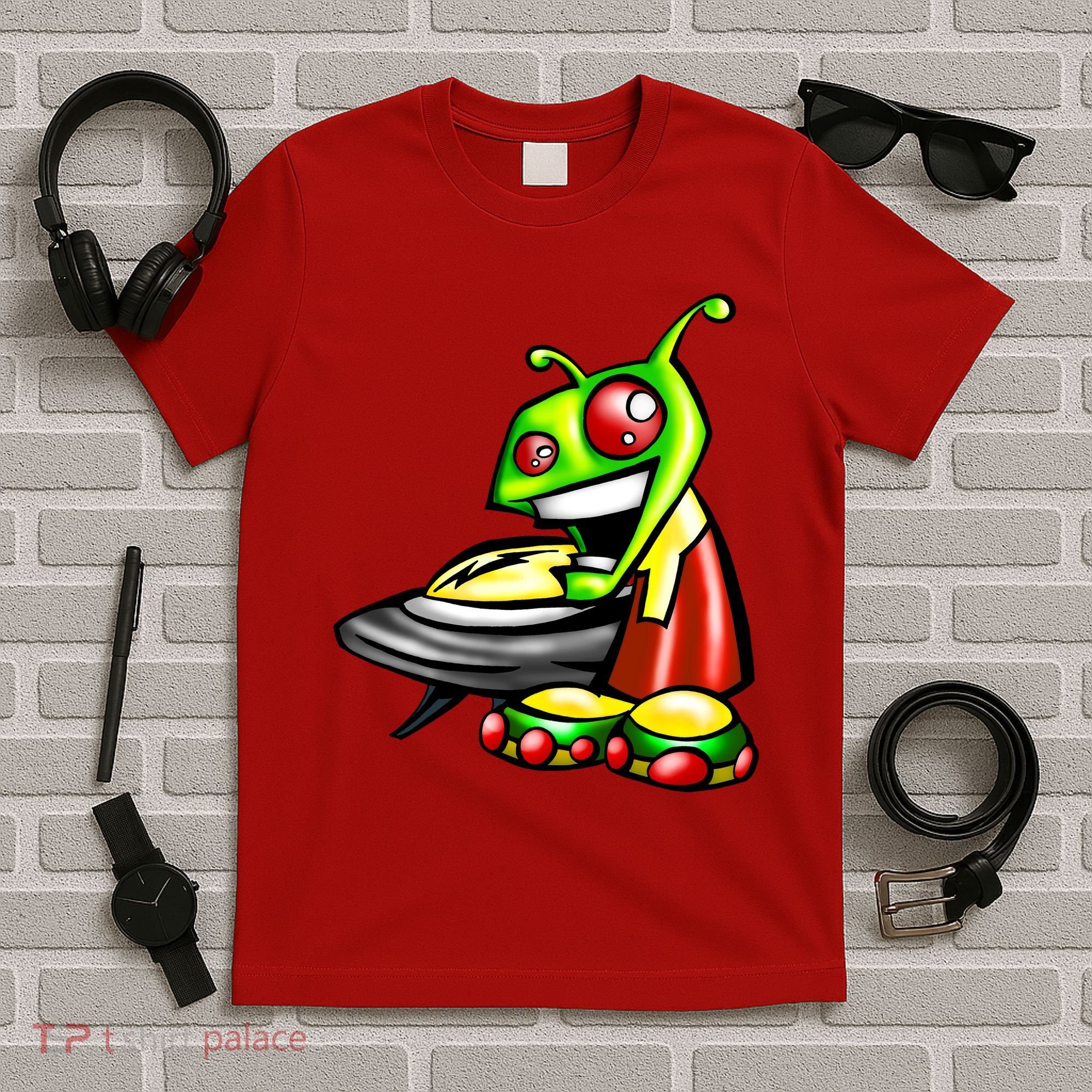 Alien & Saucer T-Shirt