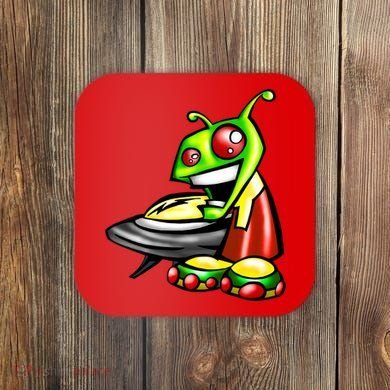 Alien & Saucer Coaster