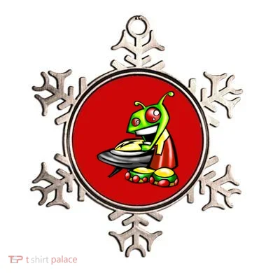 Alien & Saucer Ornament
