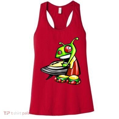 Alien & Saucer Women's Tank Top