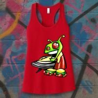 Alien & Saucer Women's Tank Top thumb 3