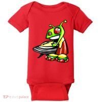 Alien & Saucer Baby Bodysuit thumb 0