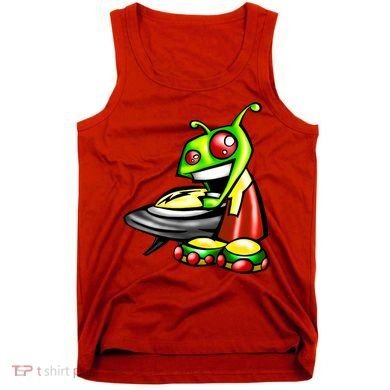 Alien & Saucer Tank Top