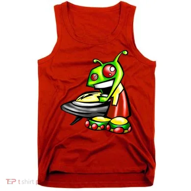 Alien & Saucer Tank Top