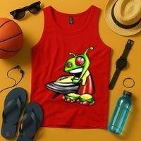Alien & Saucer Tank Top thumb 4