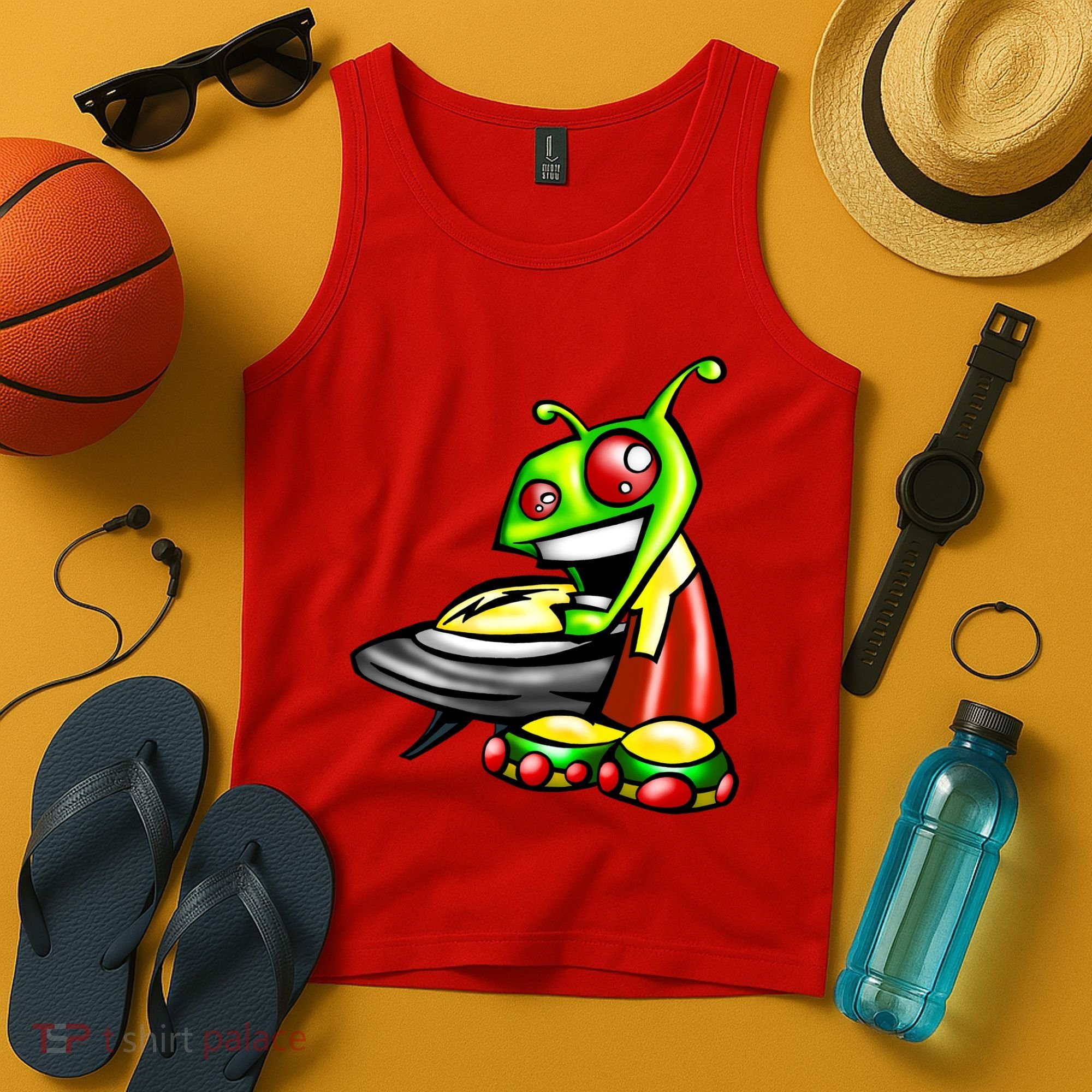 Alien & Saucer Tank Top