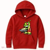 Alien & Saucer Kids Hoodie thumb 0