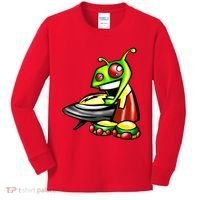 Alien & Saucer Kids Long Sleeve Shirt thumb 0