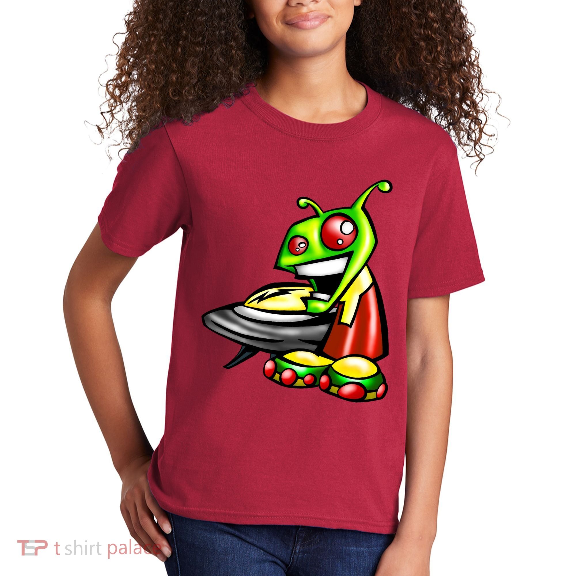 Alien & Saucer Kids T-Shirt