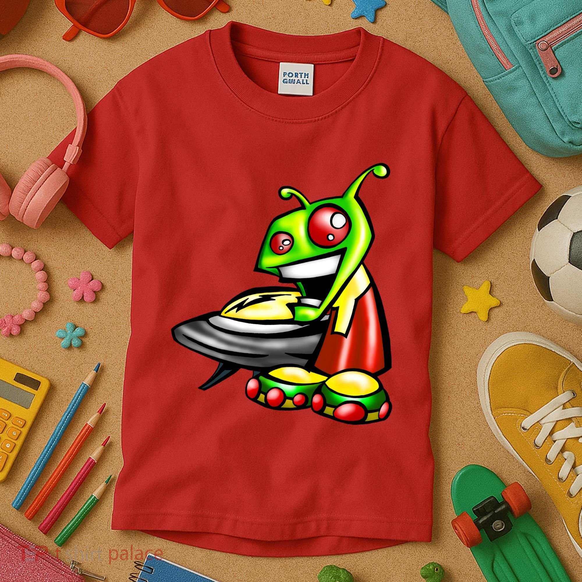 Alien & Saucer Kids T-Shirt