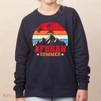 Afghan Summer Afghanistan Veteran Soldier Women's Sweatshirt thumb 0