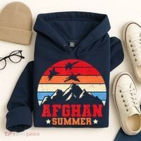 Afghan Summer Afghanistan Veteran Soldier Hoodie thumb 4