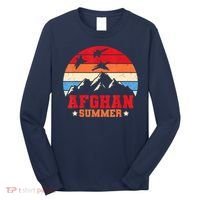 Afghan Summer Afghanistan Veteran Soldier Long Sleeve Shirt thumb 0