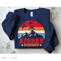 Afghan Summer Afghanistan Veteran Soldier Sweatshirt thumb 2