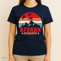 Afghan Summer Afghanistan Veteran Soldier T-Shirt thumb 4
