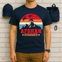 Afghan Summer Afghanistan Veteran Soldier T-Shirt thumb 6