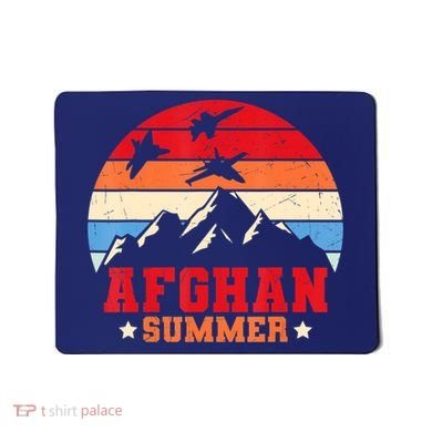 Afghan Summer Afghanistan Veteran Soldier Mousepad