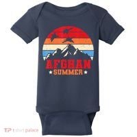 Afghan Summer Afghanistan Veteran Soldier Baby Bodysuit thumb 0