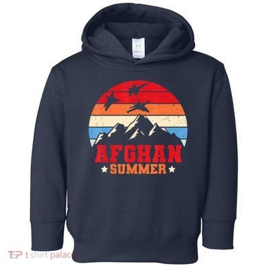 Afghan Summer Afghanistan Veteran Soldier Toddler Hoodie