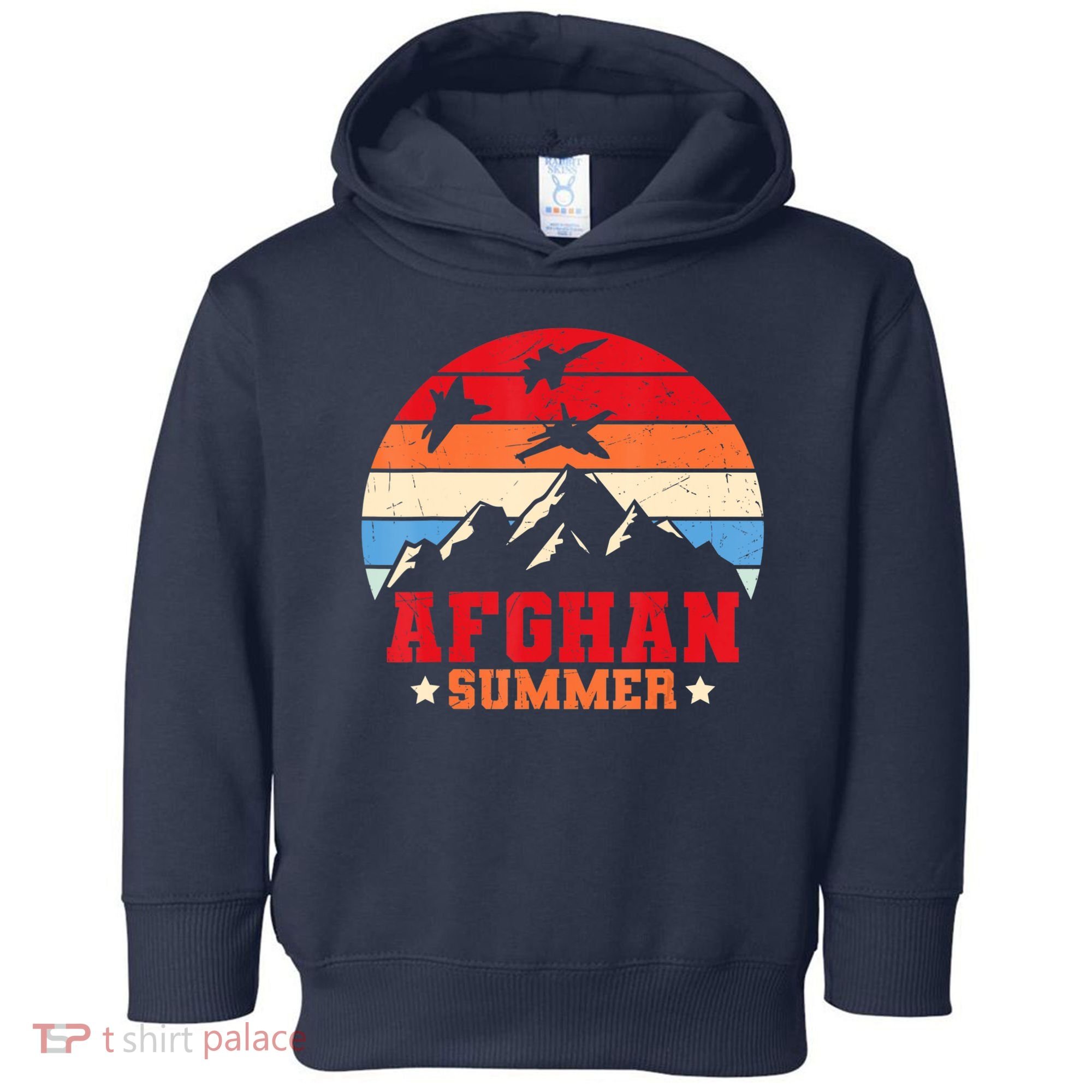 Afghan Summer Afghanistan Veteran Soldier Toddler Hoodie