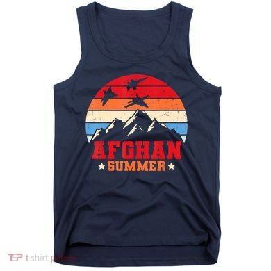 Afghan Summer Afghanistan Veteran Soldier Tank Top