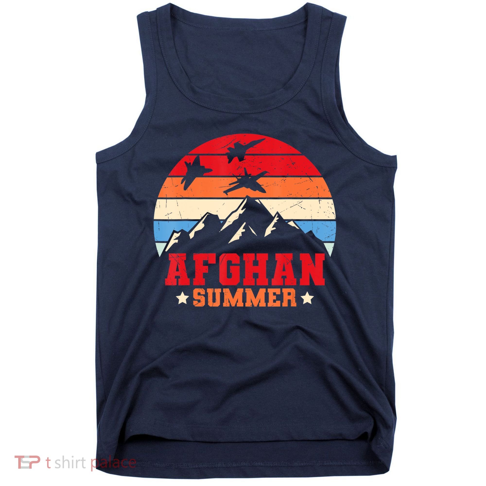 Afghan Summer Afghanistan Veteran Soldier Tank Top