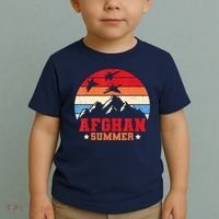 Afghan Summer Afghanistan Veteran Soldier Toddler T-Shirt thumb 2