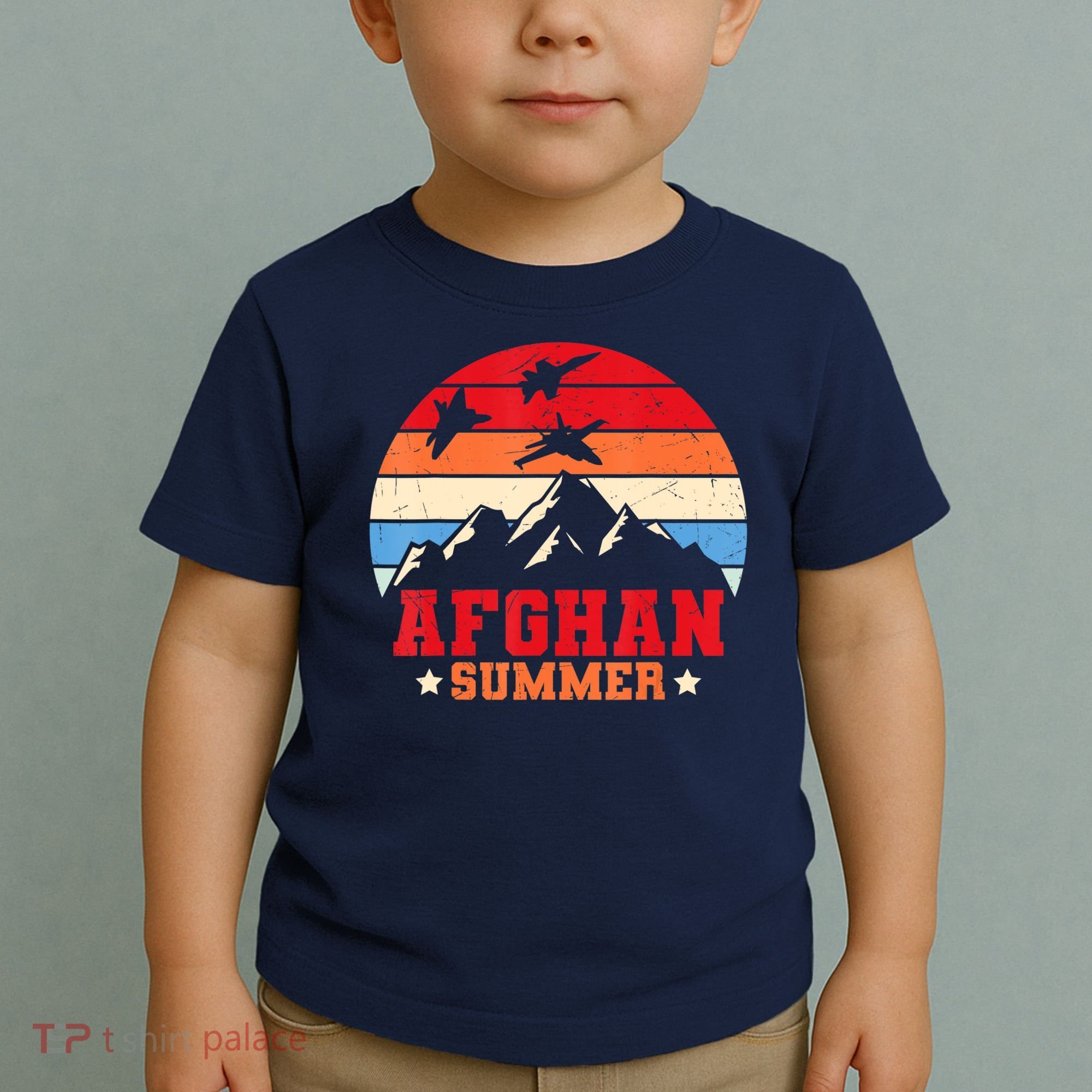 Afghan Summer Afghanistan Veteran Soldier Toddler T-Shirt