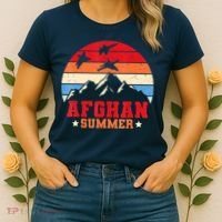 Afghan Summer Afghanistan Veteran Soldier Women's T-Shirt thumb 2
