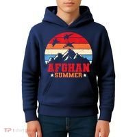 Afghan Summer Afghanistan Veteran Soldier Kids Hoodie thumb 4