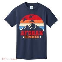Afghan Summer Afghanistan Veteran Soldier Kids T-Shirt thumb 0