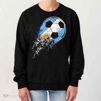 Argentina Soccer Argentinian Flag Pride Soccer Player Women's Sweatshirt thumb 0