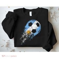 Argentina Soccer Argentinian Flag Pride Soccer Player Sweatshirt thumb 2