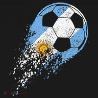 Argentina Soccer Argentinian Flag Pride Soccer Player Sweatshirt thumb 3